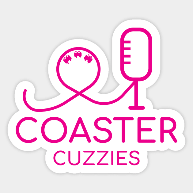 Coaster Cuzzies Sticker by Coaster Cuzzies